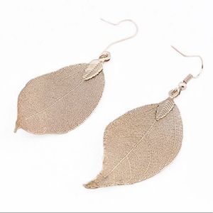 🆕 Bohemian Drop Leaf Earrings